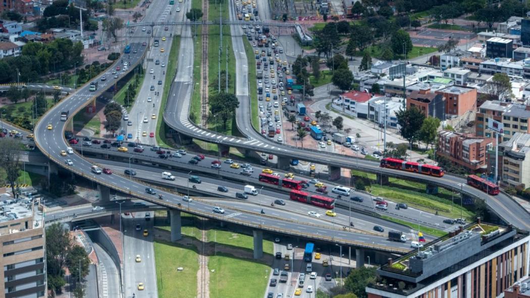 Vista de la ciudad de Bogotá