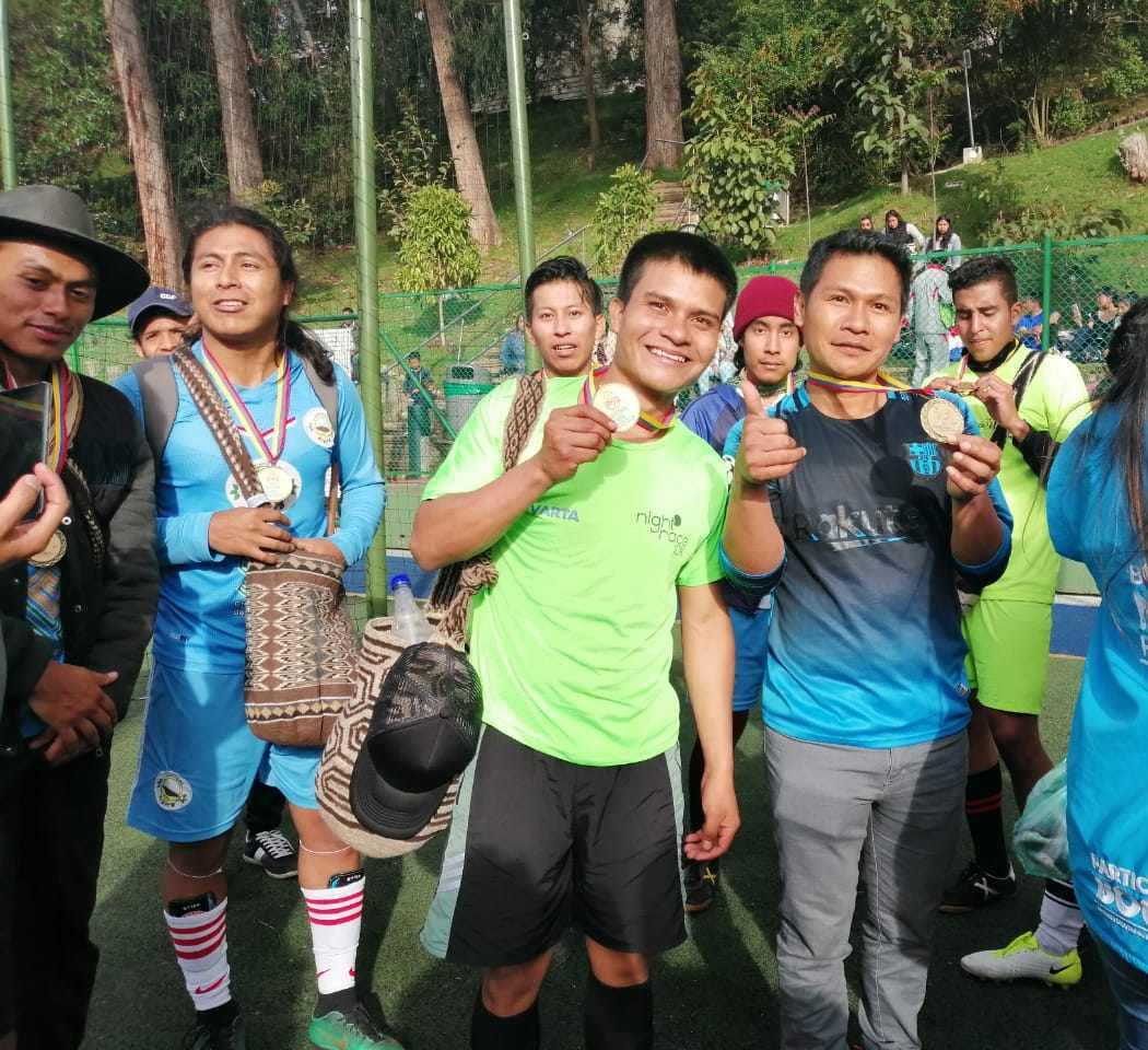 1° Torneo Distrital de Fútbol Indígena Interuniversitario. - Foto: IDPAC. 