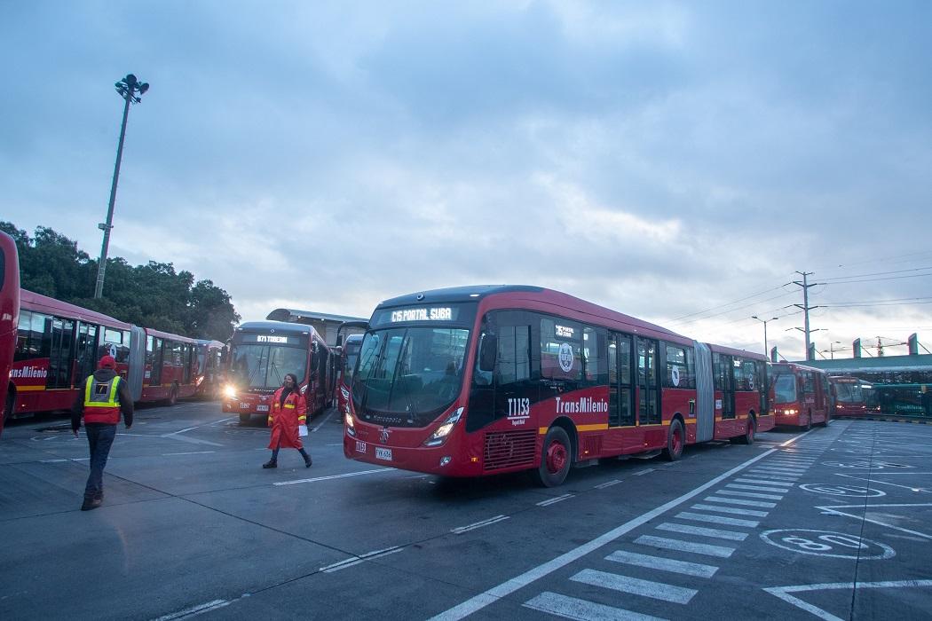 Operación de TransMilenio este 29 de noviembre - Foto: Comunicaciones Alcaldía Bogotá