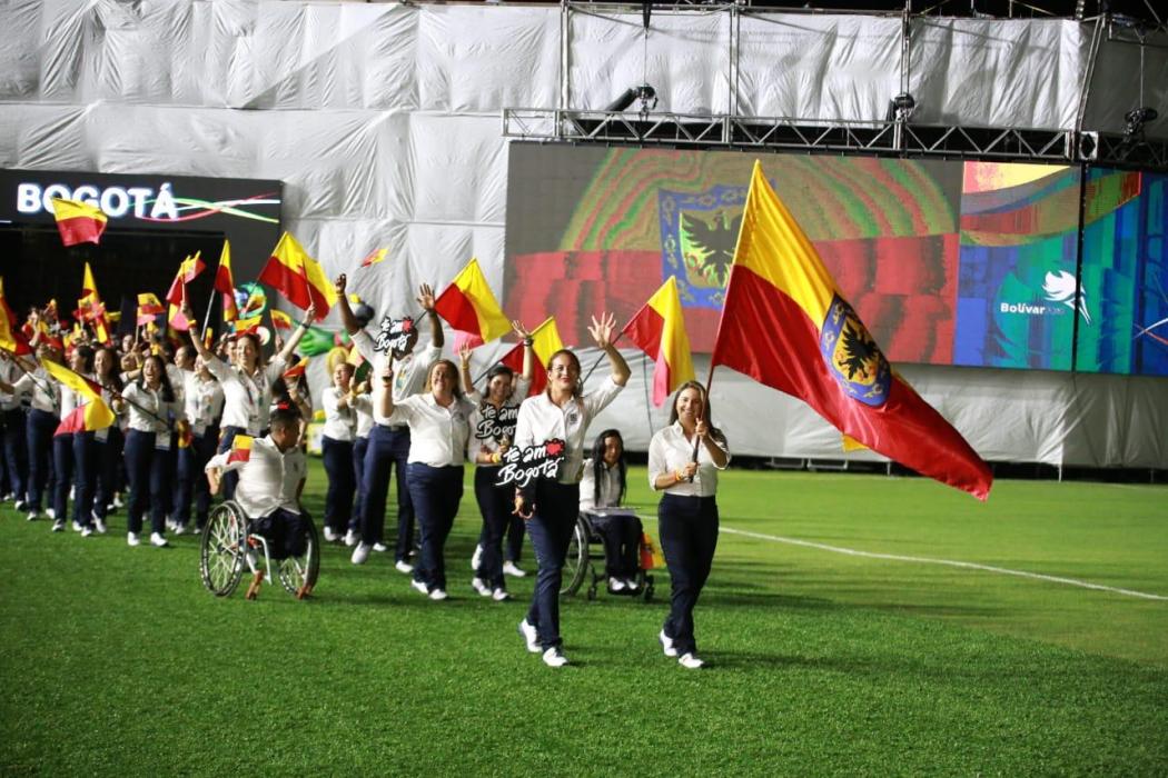 La delegación de Bogotá inició su participación en los XXI Juegos Nacionales y V Paranacionales 2019 