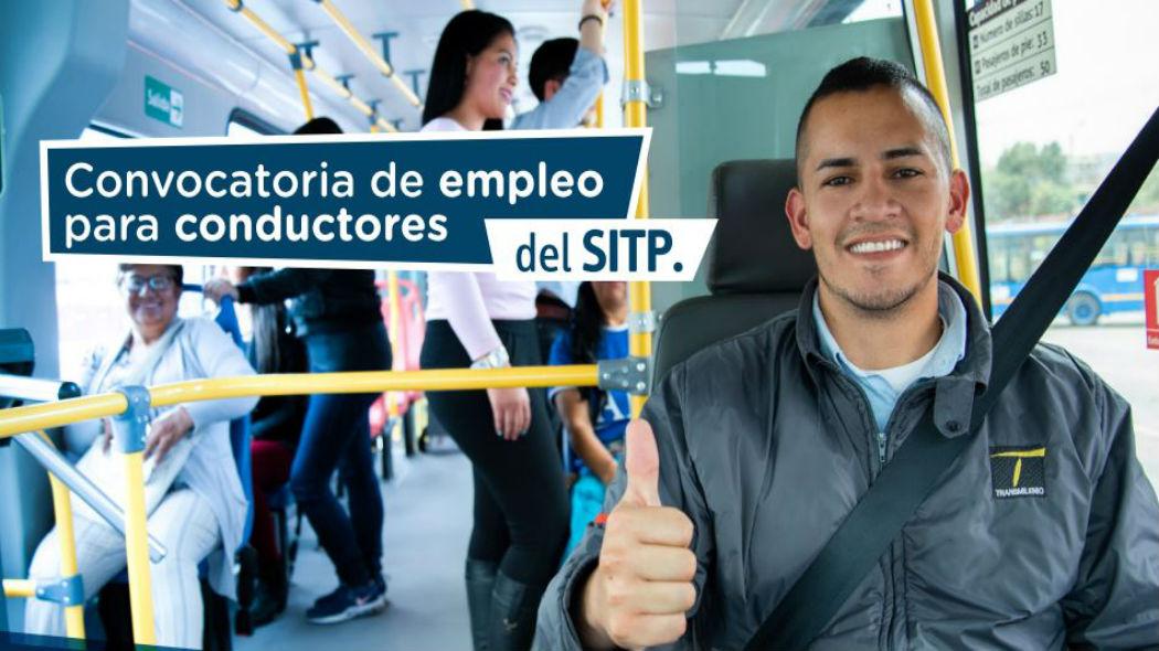 Convocatoria conductores SITP