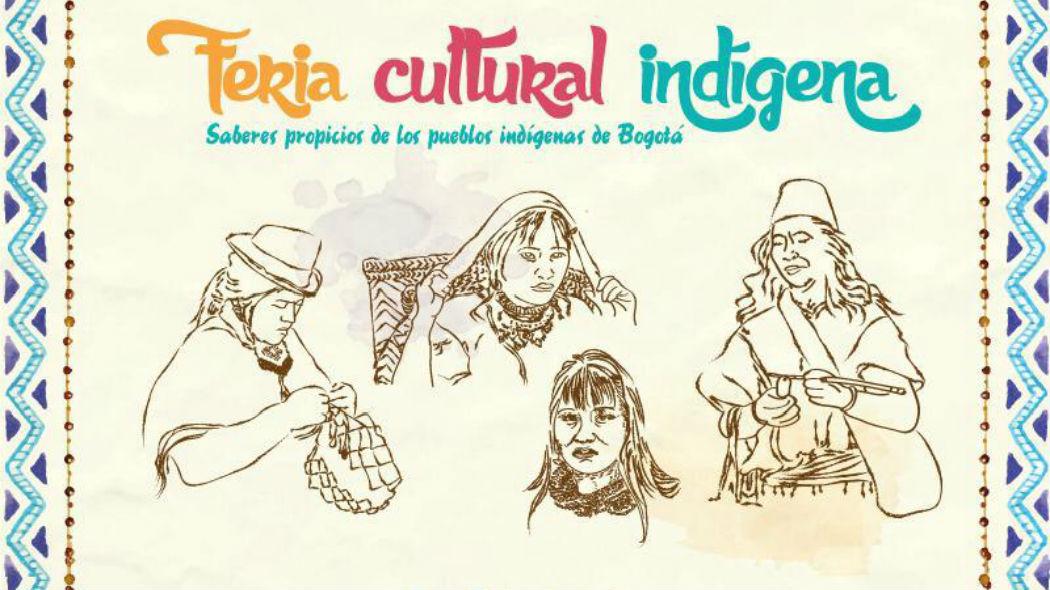 Feria cultural indígena en el parque Lourdes