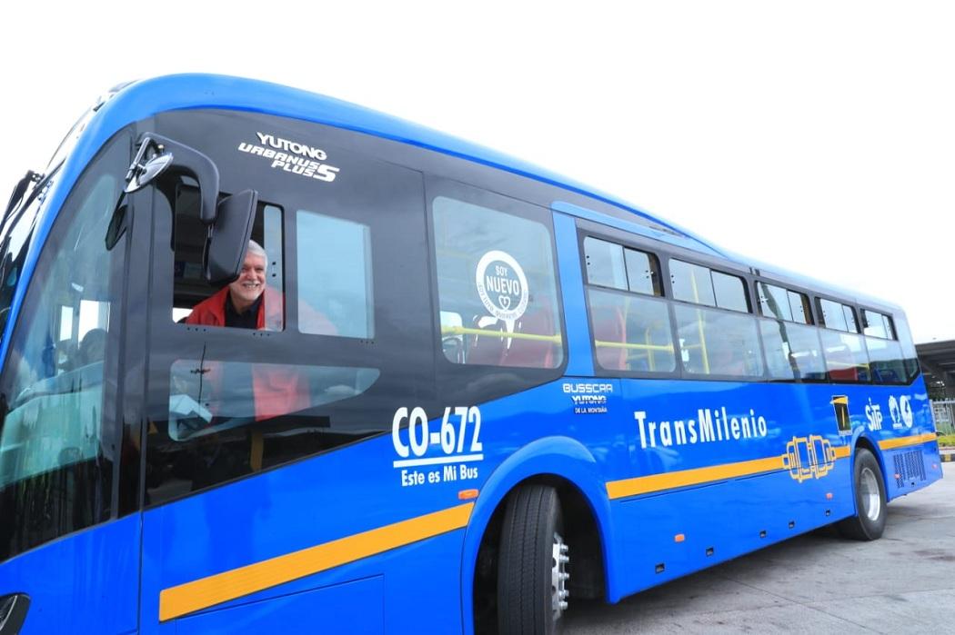 Bus eléctrico del SITP Foto: TransMilenio