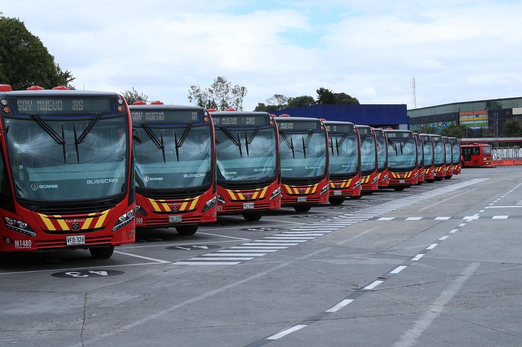 Nueva flota de TransMilenio genera menos contaminación - Foto: Comunicaciones Alcaldía / Diego Bauman