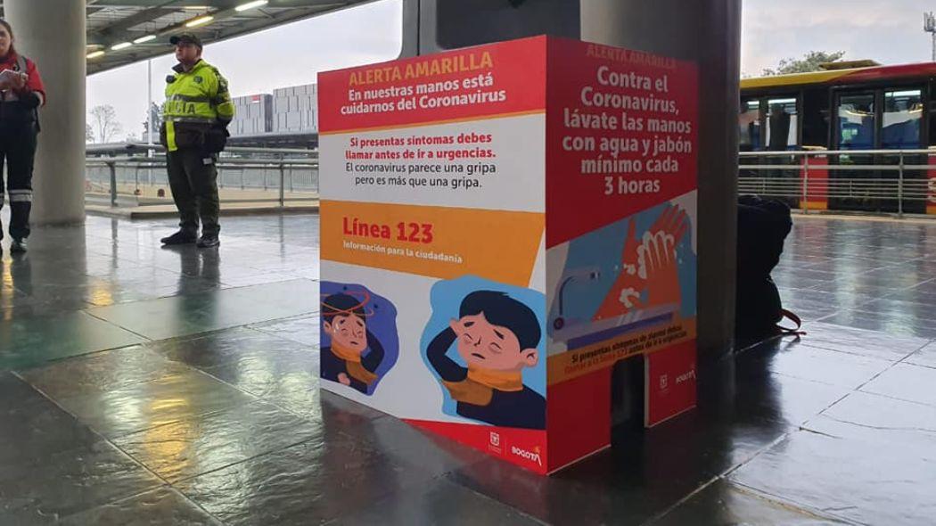 Transmilenio contra el coronavirus