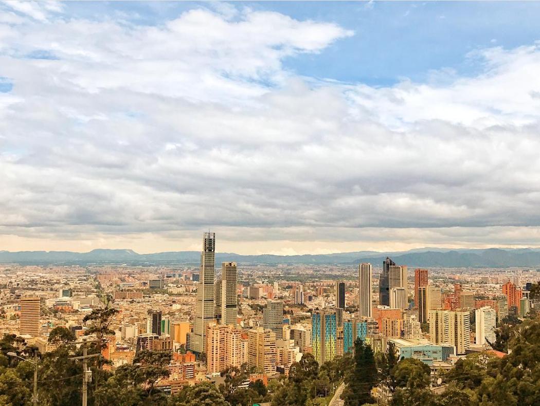 Imgen panoramica bogota