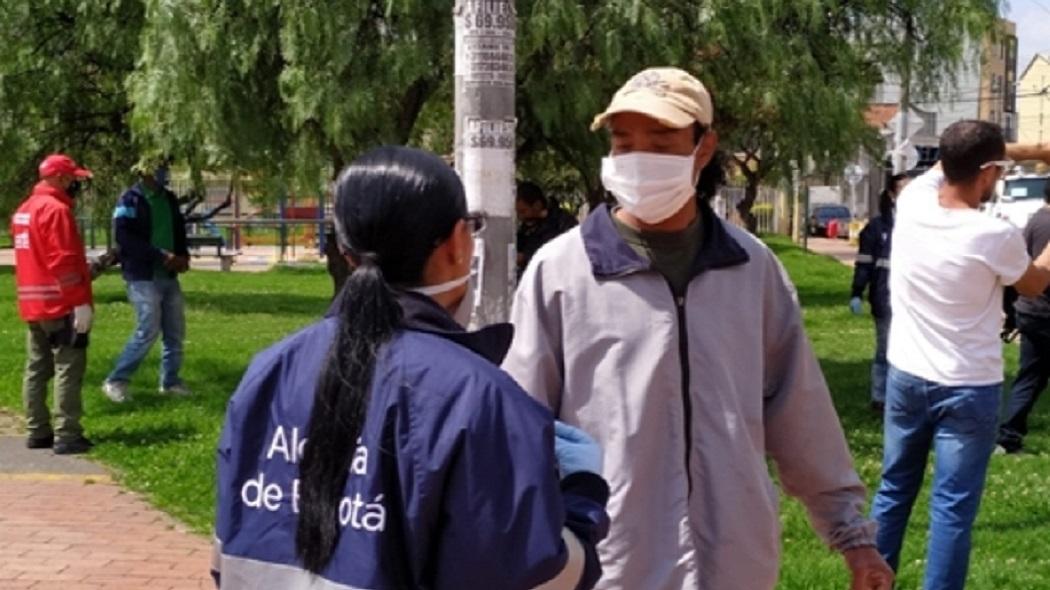 Protección de funcionarios que hacen labores vitales en cuarentenau