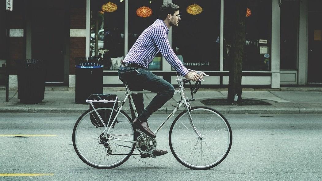 Fotografía de ciclistas.