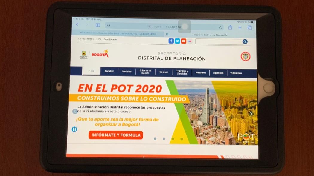 Participa virtualmente en la construcción del POT