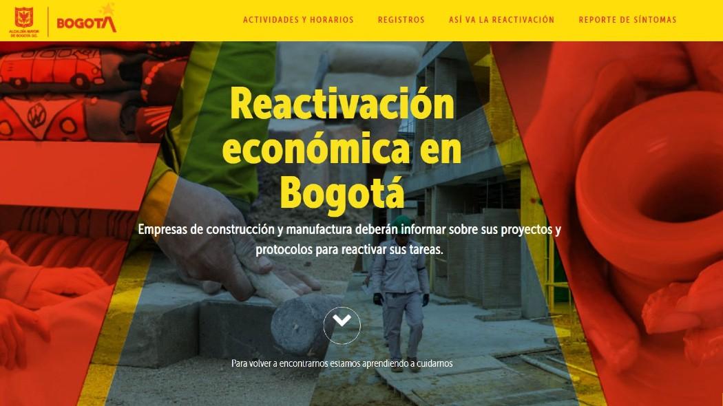 Horarios de reactivación económica