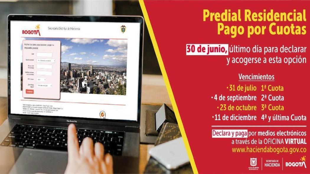 Plazo para solicitar el pago del Predial por cuotas