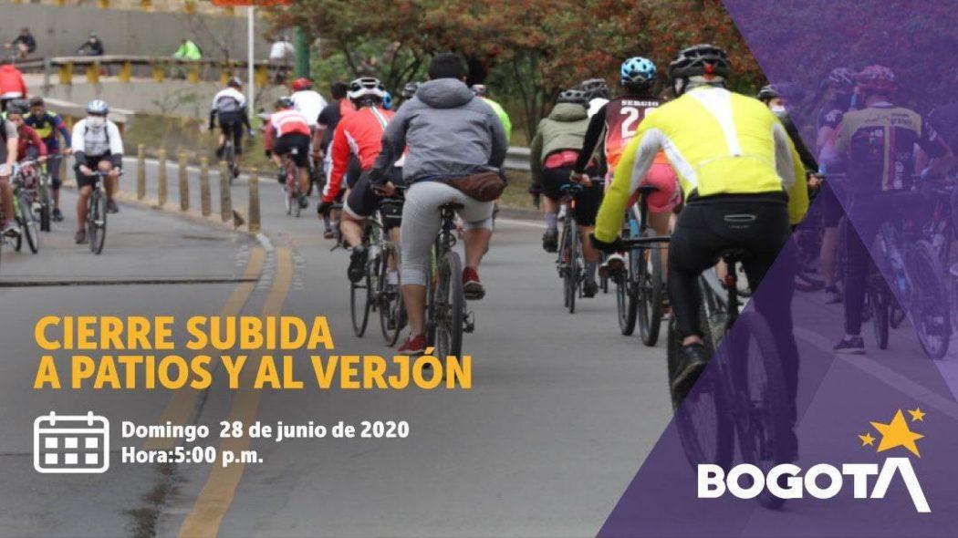 Se cierran las rutas a Patios y El Verjón para ciclistas​