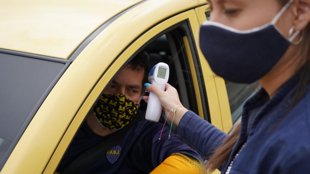 Acciones de la Secretaría de Movilidad por la bioseguridad de los taxistas