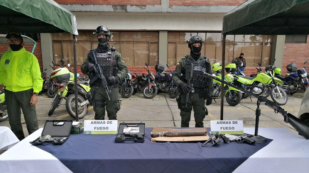 Los capturados están acusados de delitos como el homicidio, hurto y extorsión.