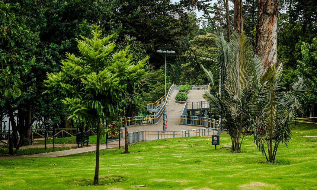 Imagen del Parque Nacional de Bogotá.