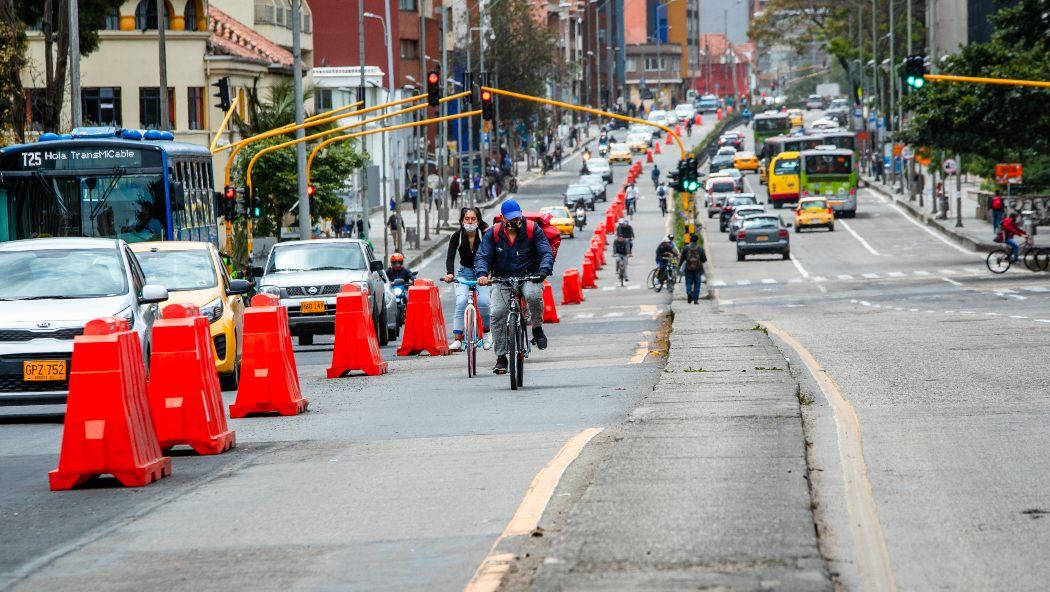 Carrera Séptima en Bogotá