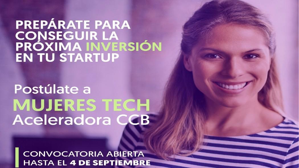 Segunda convocatoria Mujeres TECH