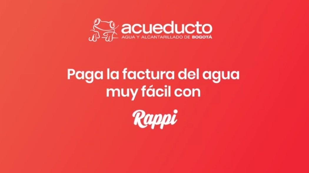 Ya puedes pagar tu recibo del agua por Rappi  