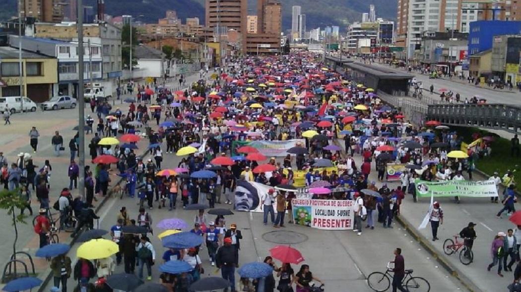 Previo a las movilizaciones se han hecho reuniones con la Policía, Personería y Organizaciones sociales