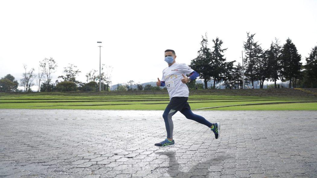 En Bogotá se realizó primer piloto para carreras atléticas de calle