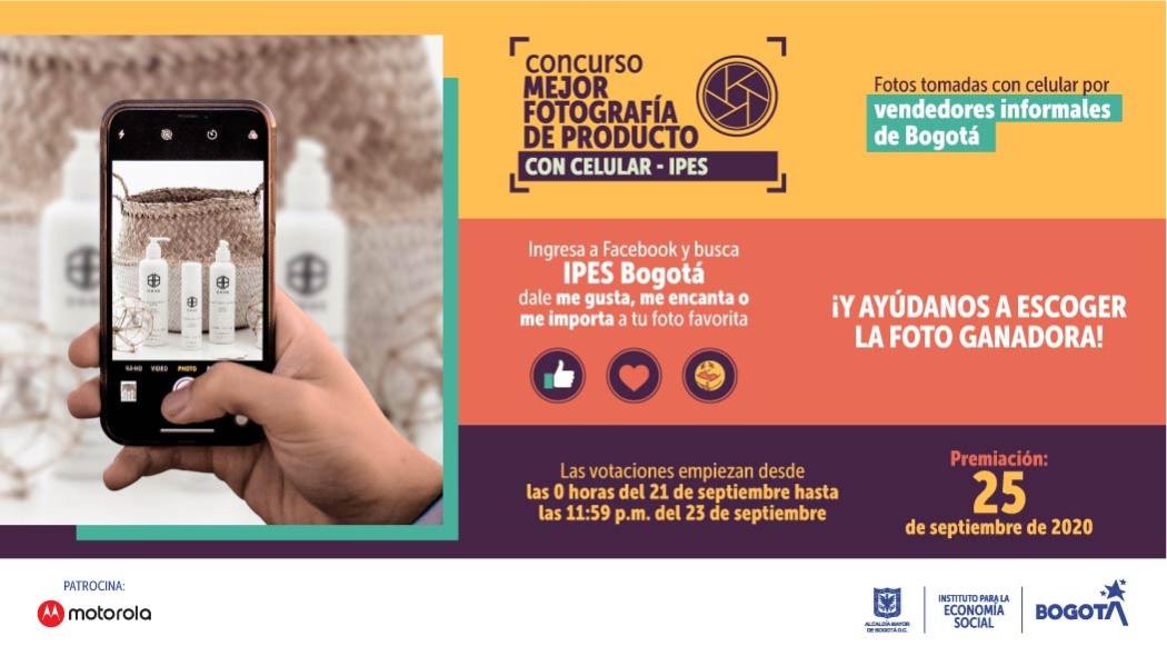 los ciudadanos pueden votar por su foto favorita en el Concurso mejor fotografía de producto con celular IPES