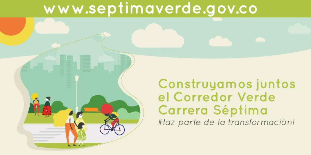 Agéndate del 19 al 25 de octubre con el Corredor Verde de la Séptima.