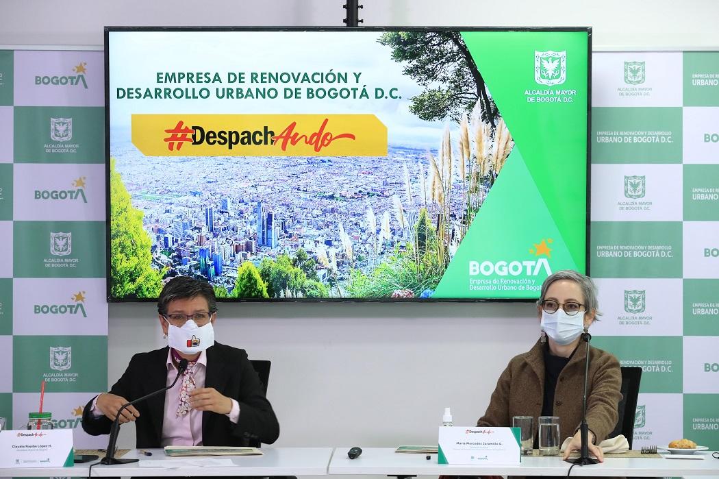 Alcaldesa lideró un nuevo #DespachAndo en la Empresa de Renovación y Desarrollo Urbano 