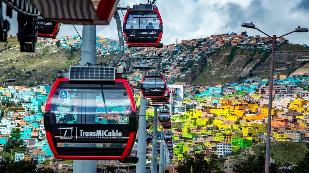 Foto panorámica de Ciudad Bolívar desde el TransMiCable.