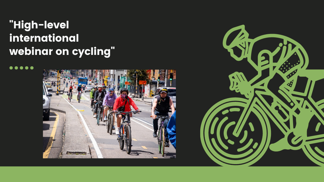 "High-level international webinar on cycling"