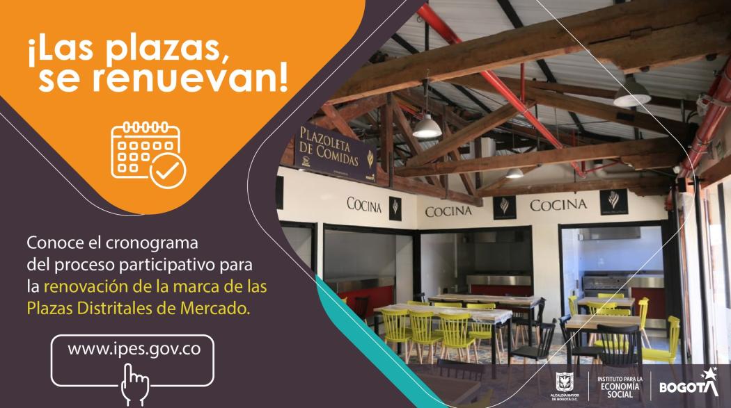 Proceso Participativo de Renovación de la Marca de las Plazas Distritales de Mercado