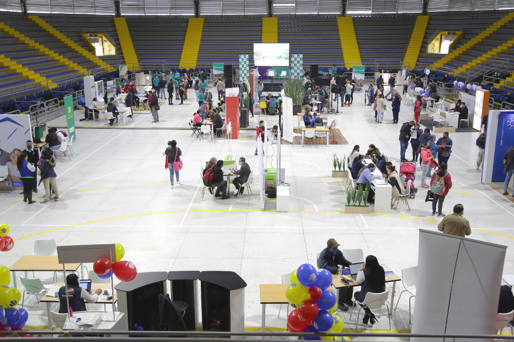 Arranca la Feria de Vivienda en el Palacio de los Deportes en Bogotá. Foto: Secretaría del Hábitat