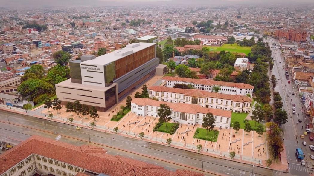 Render del Hospital Santa Clara