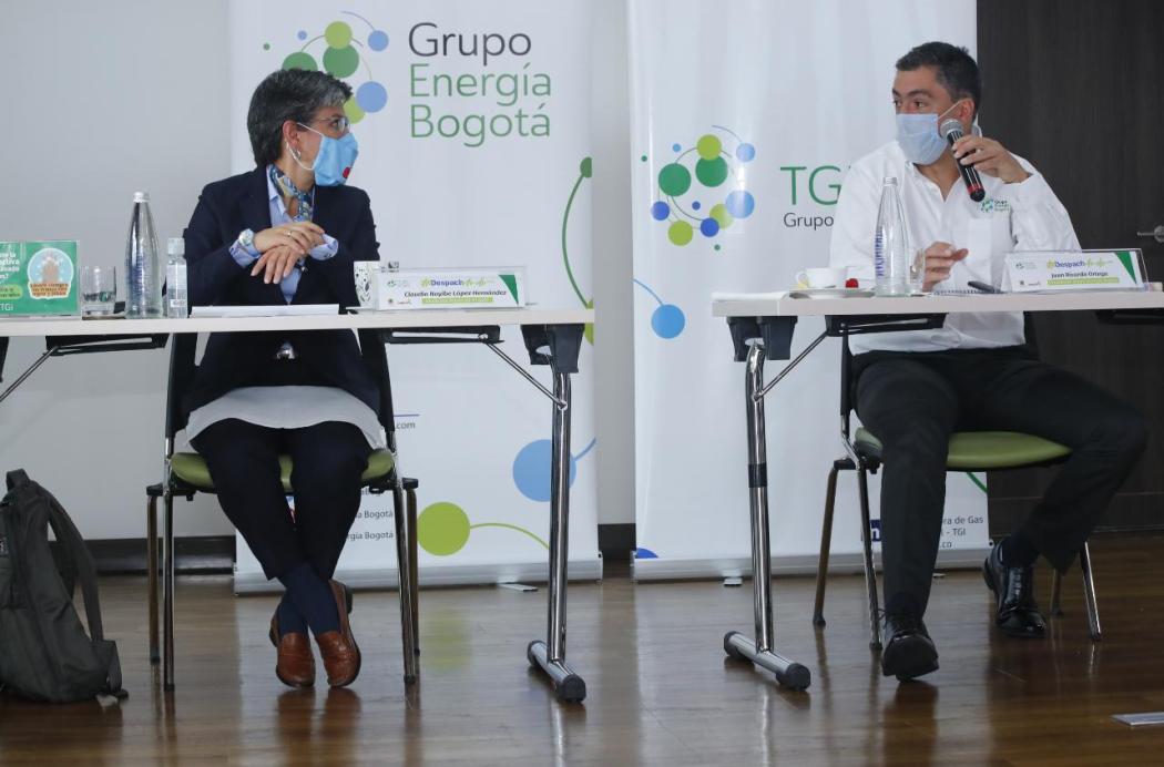 Despachando desde el Grupo de Energía de Bogotá