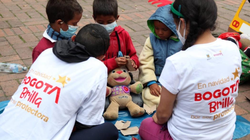 Niñas, niños y adolescentes objeto de cuidado en esta Navidad