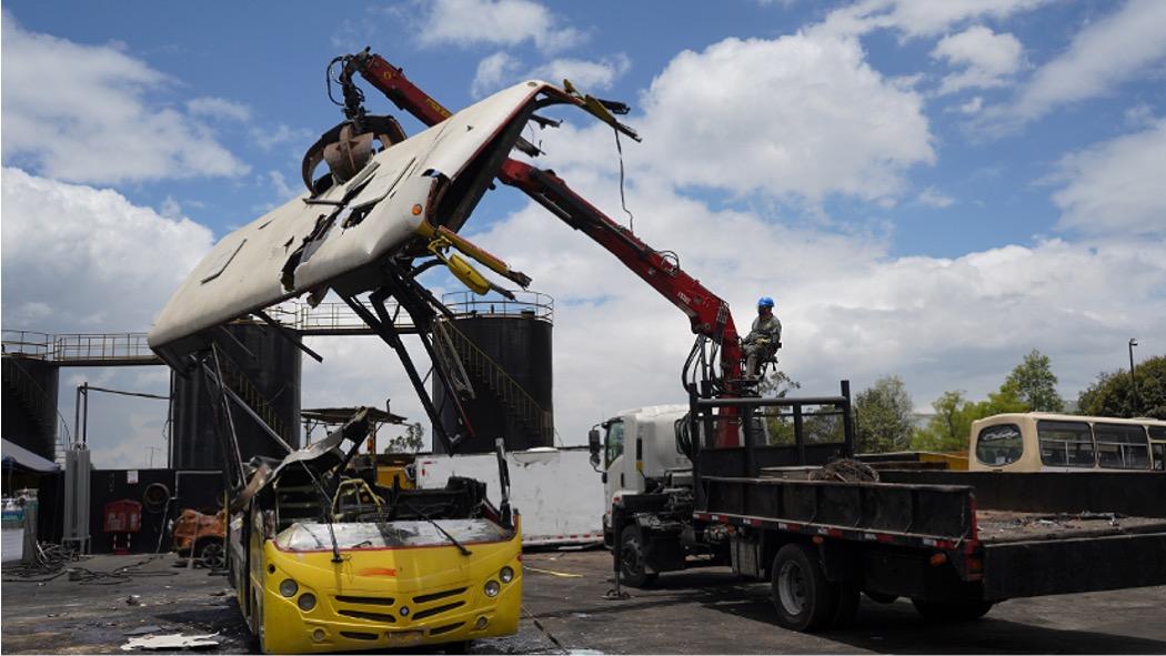 Los vehículos adquiridos por el FMCS entran a proceso de desintegración (Foto: Secretaría Distrital de Movilidad)