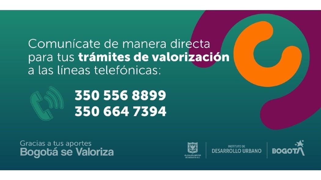 Líneas de atención telefónica del IDU