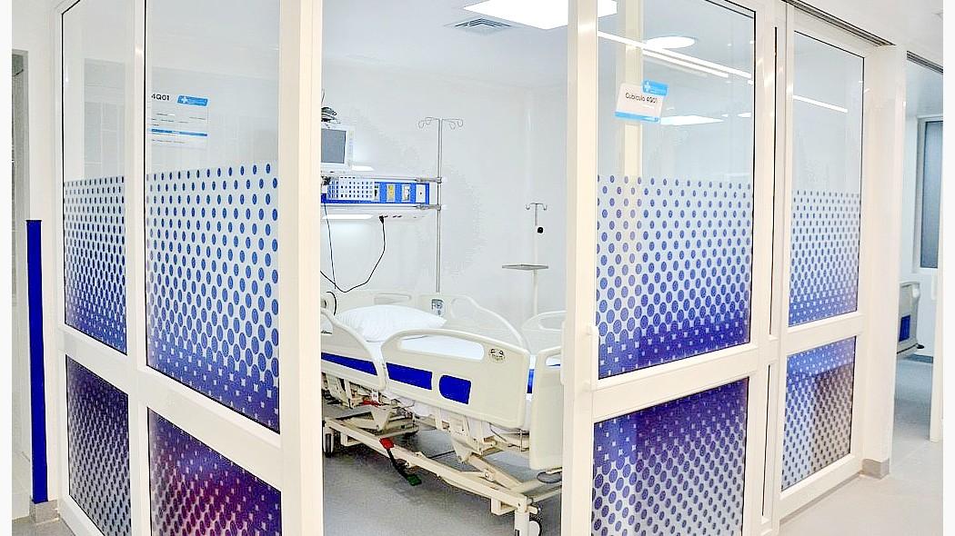 Cama Unidad de Quedamos del Hospital Simón Bolívar.