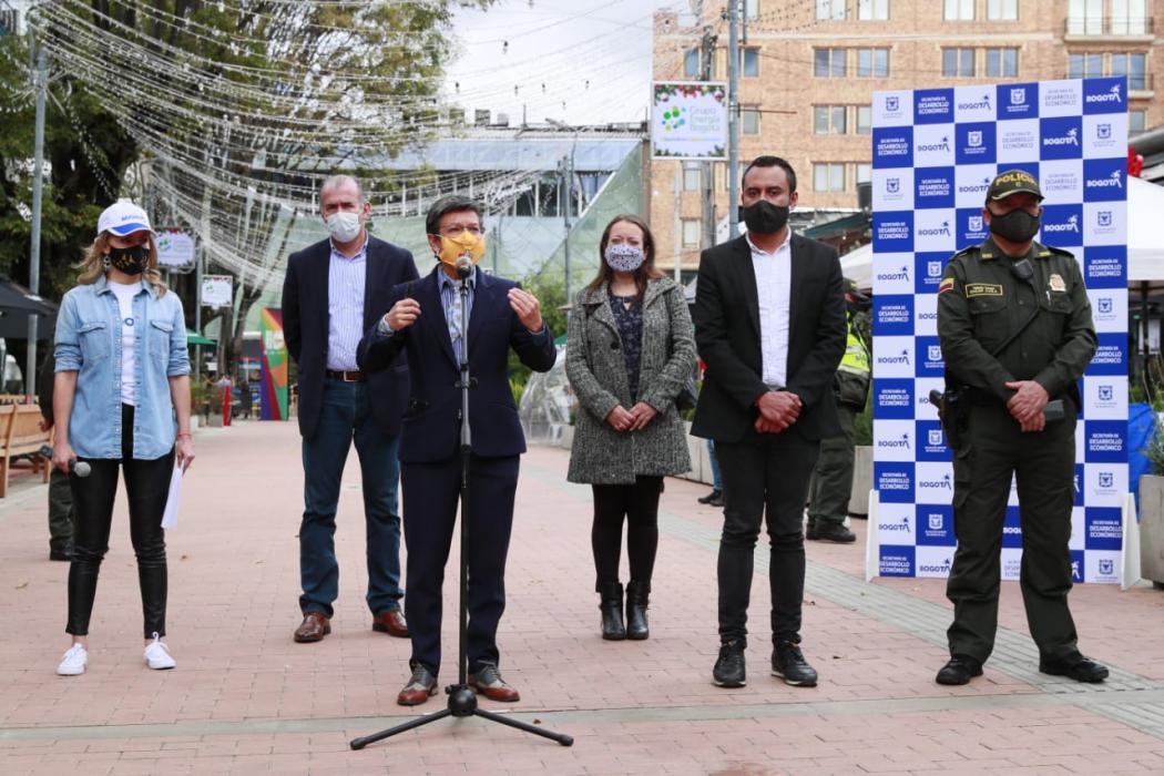 Alcaldesa Claudia López presenta el piloto de Bogotá productiva 24 horas