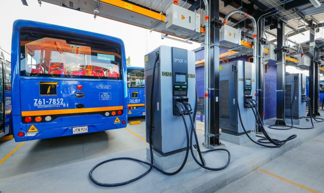 Buses eléctricos que llegan al SITP