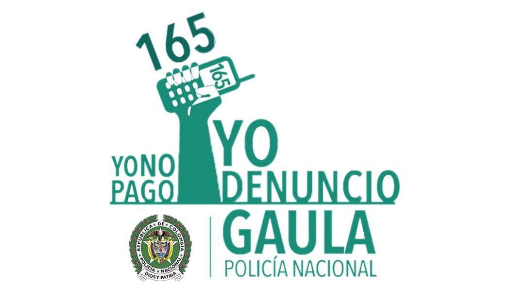  Plan Antiextorsión del Gaula de la Policía Nacional - Línea 165