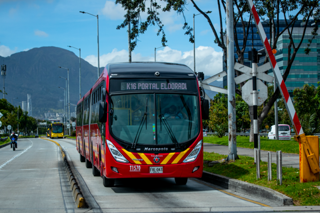 Operación de TransMilenio entre el 8 y el 12 de enero