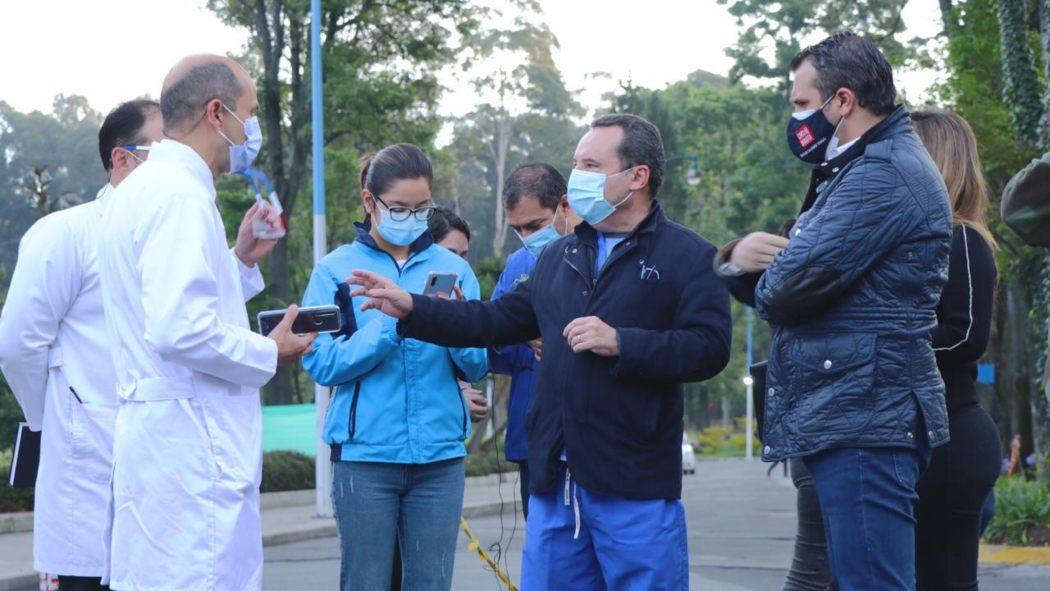 Secretario de salud, Alejandro Gómez