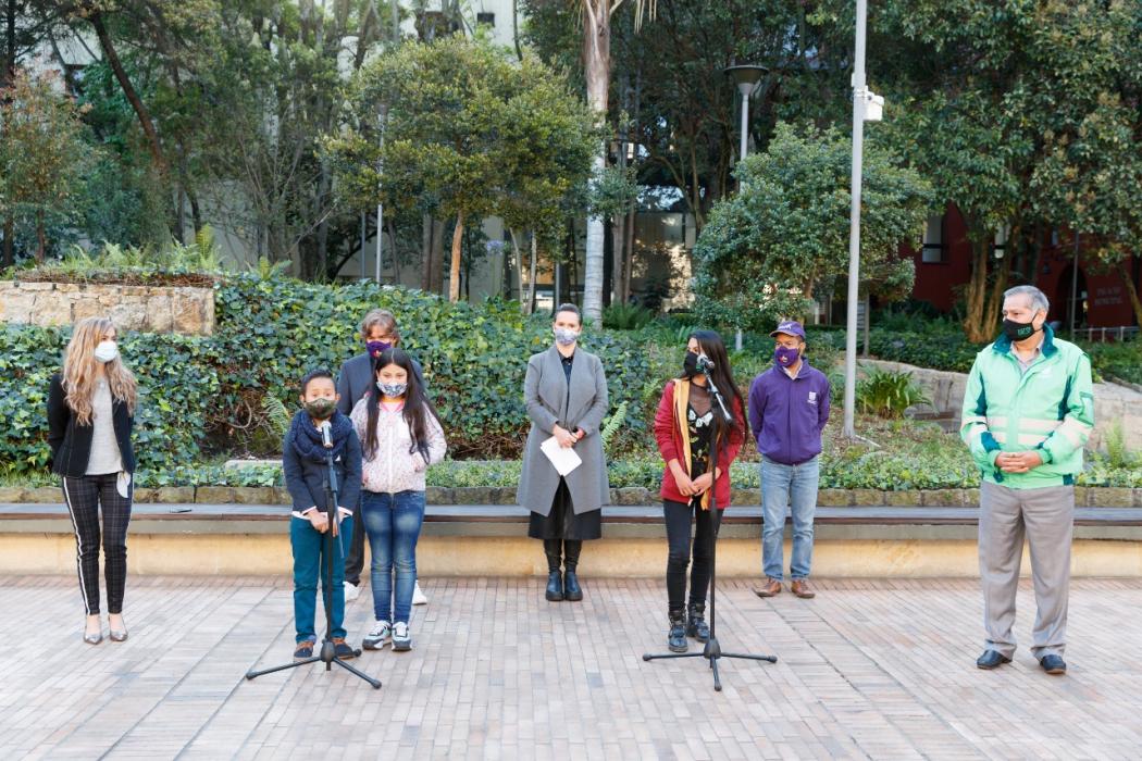 Niños del Mochuelo retan a los ciudadanos a aumentar el aprovechamiento de residuos en Bogotá