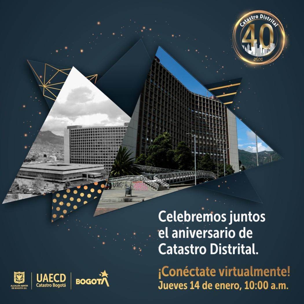 Celebración del aniversario de Catastro Distrital 