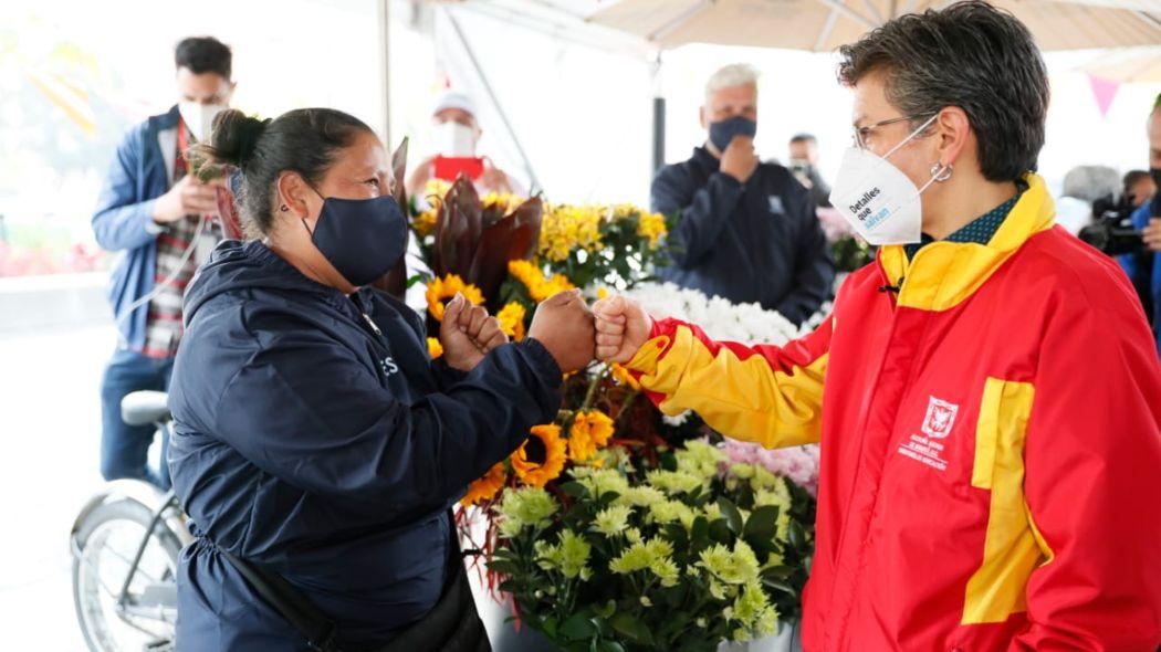 En el Parque Fundacional de Fontibón arrancó hoy un nuevo mercado campesino que operará cada 15 días. La meta son 486 en las 20 localidades.