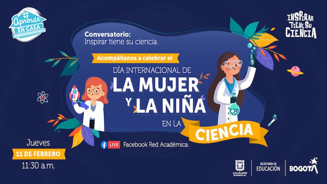 Poster 'Día Internacional de la Mujer y la Niña en la Ciencia'