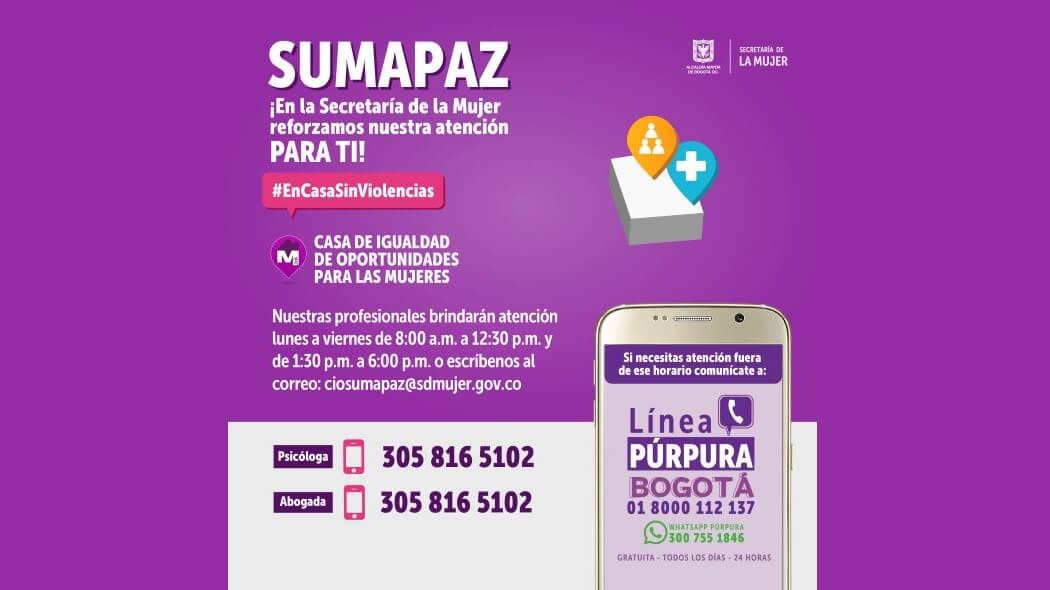 Puntos de atención en localidad en Sumapaz.