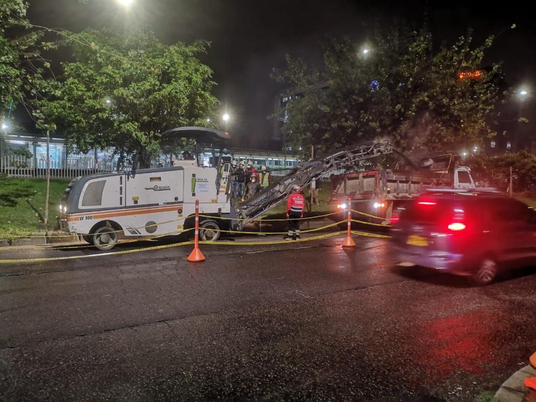 16.6 kilómetros de la malla vial troncal serán intervenidos por el IDU. Los trabajos se harán de noche. 