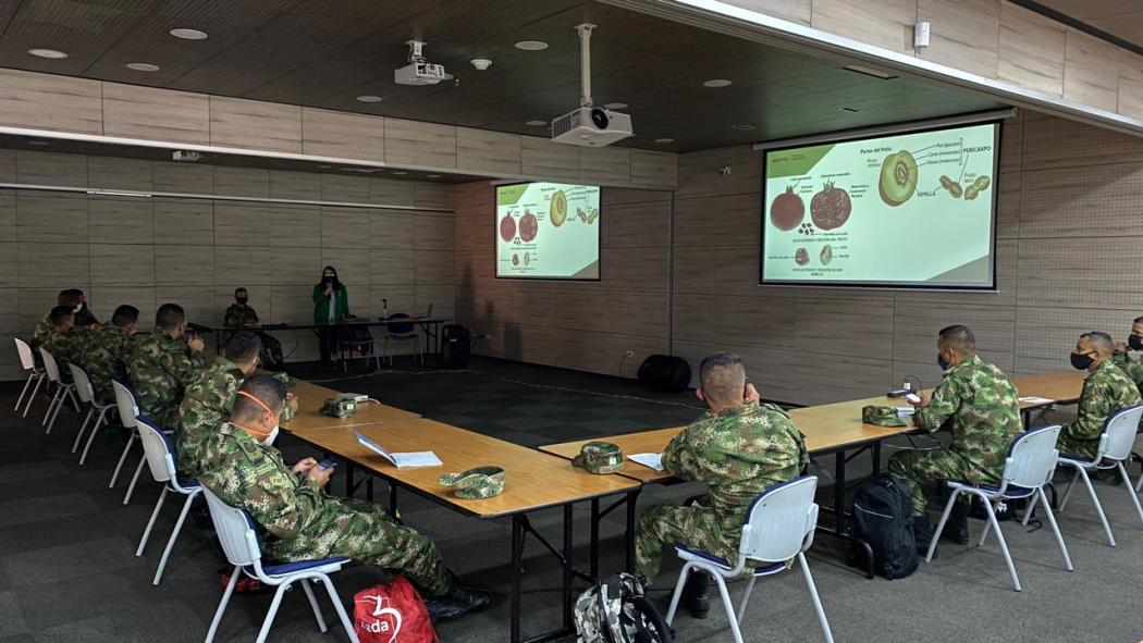 Unidades del Batallón Número 1 de Alta Montaña se concentran en el Auditorio para reforzar procesos de conservación 