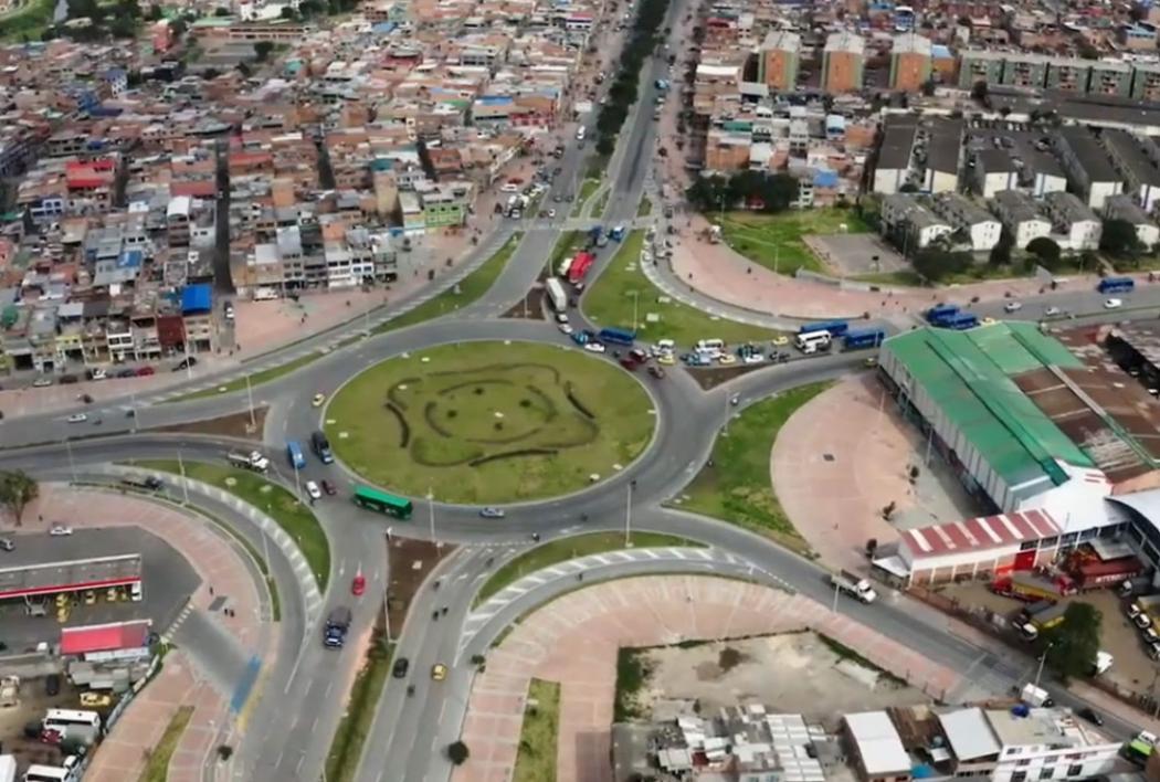 Panorámica de la localidad de Bosa